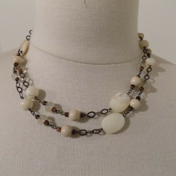 Silpada Multi Mineral Bead Necklace - Picture 2 of 3